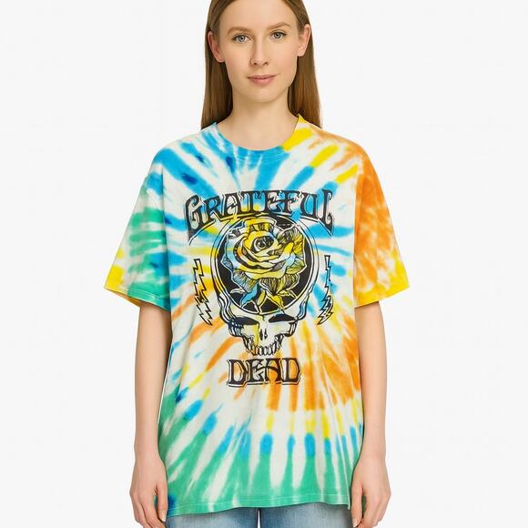 LIquid Blue SZ L Grateful Dead Roosevelt Tie-Dye T-Shirt Unisex - Picture 1 of 4